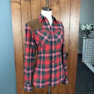 {Ralph Lauren Blue Label} Plaid Shirt Shooting 2